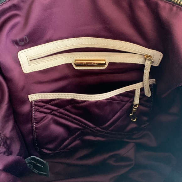 Black two strap purse B.makowsky - Picture 2 of 9